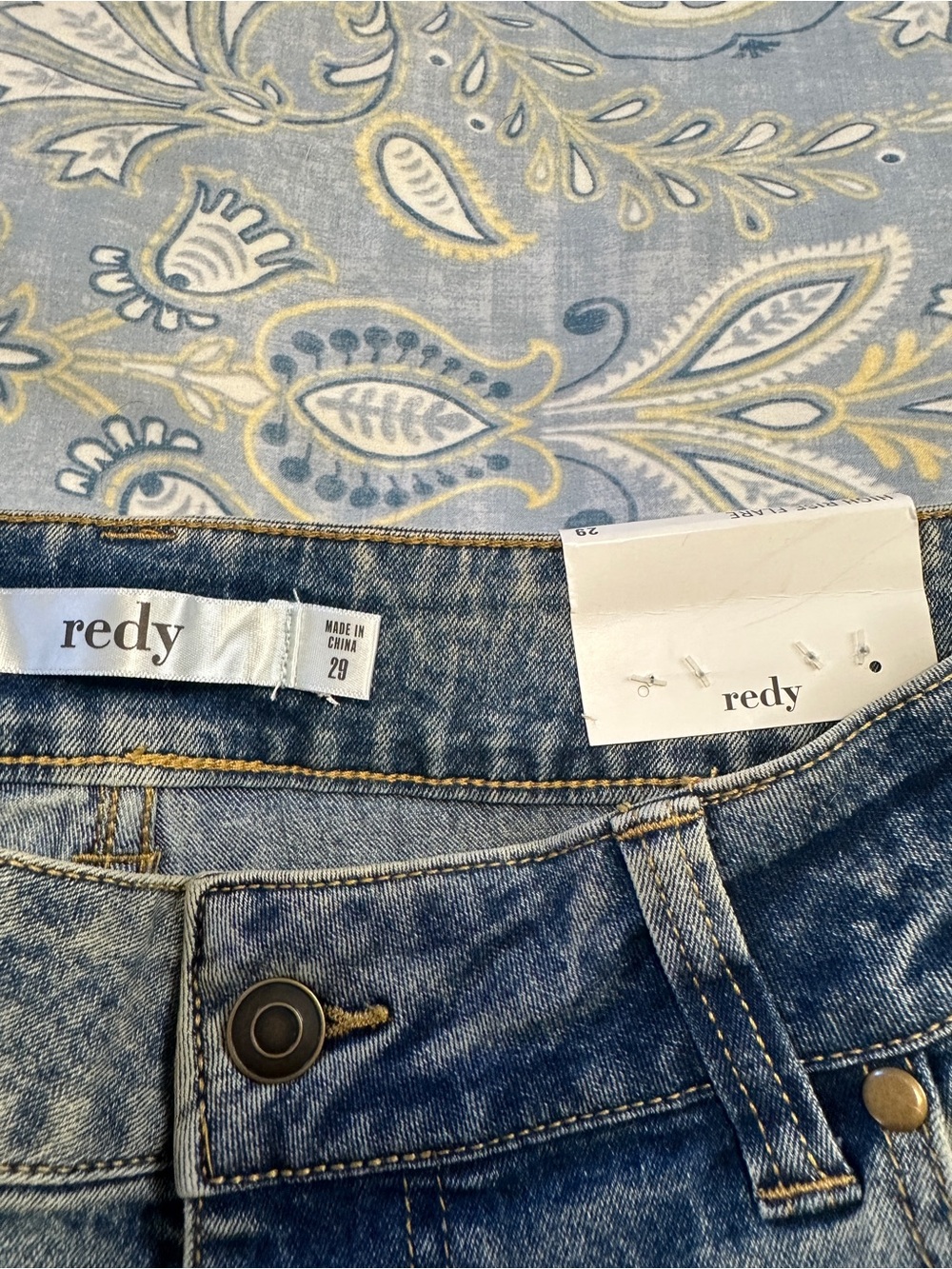 Redy Women's High-Rise Blue Denim Jeans